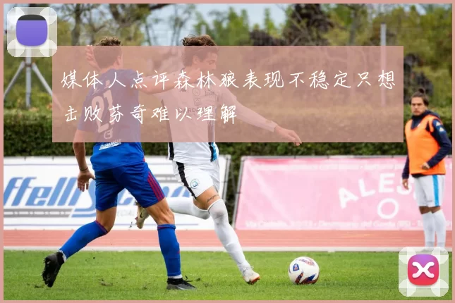 媒体人点评森林狼表现不稳定只想击败芬奇难以理解